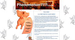 Desktop Screenshot of phenomenon1111.com